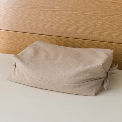 Cotton fabric buckwheat pillow (Ibuki 3)