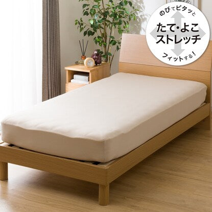 両面使えるベッドパッド＆のびのびマルチすっぽりシーツ３点セット クイーン（BE Q B2202 メッシュパッド）