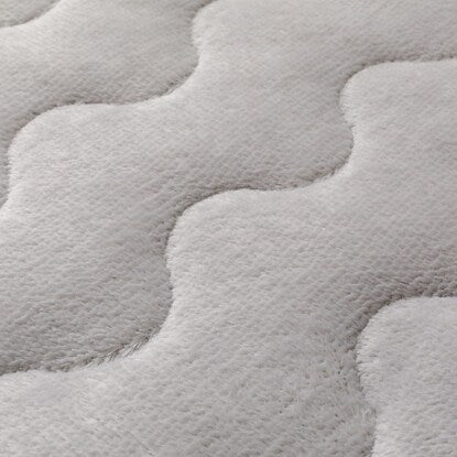 Easy to place, semi-double mattress pad (N Warm GY SD A2310)