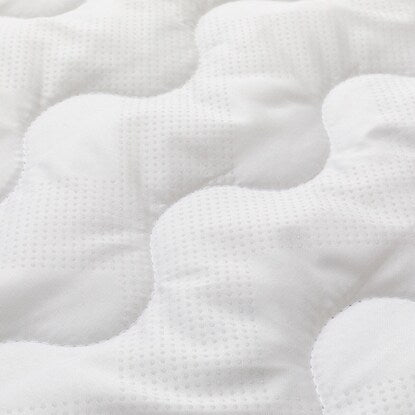 Easy to place, semi-double mattress pad (N Warm GY SD A2310)