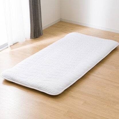 Moisture-absorbing, quick-drying, antibacterial mattress protector, single (B2305 S)