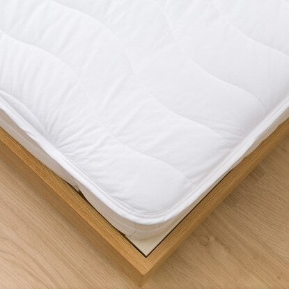 Moisture-absorbing, quick-drying, antibacterial mattress protector, single (B2305 S)