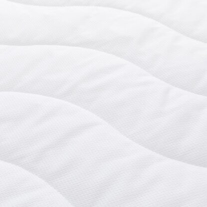 Moisture-absorbing, quick-drying, antibacterial mattress protector, single (B2305 S)