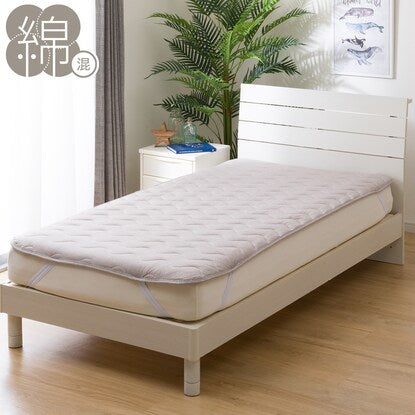 Cool cotton mattress pad, single size (S BR S2421)