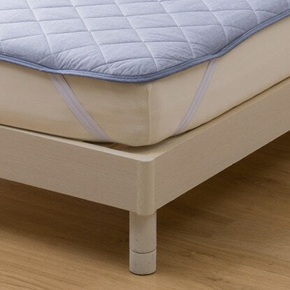 Cool linen mattress pad, semi-double (SD DBL S2422)