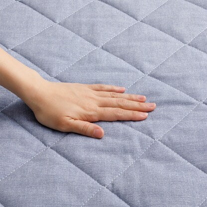 Cool linen mattress pad, semi-double (SD DBL S2422)