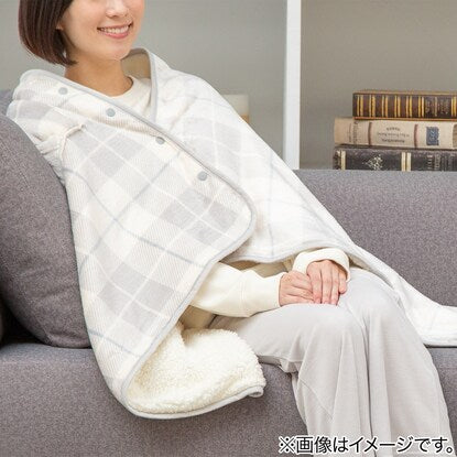 4-way blanket for easy storage (N Warm SP LGY)