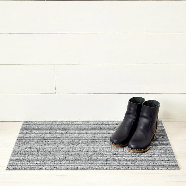 玄関マット 46×71cm シャグ スキニーストライプ バーチ