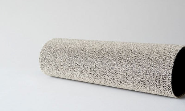 玄関マット 46×71cm ソリッド シルク
