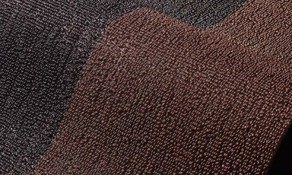 玄関マット 46×71cm デュオストライプ モカ