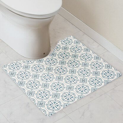 Wipeable toilet mat (tile JQ11)