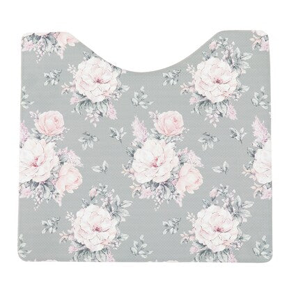 Wipeable toilet mat (Peony Gala JQ12)