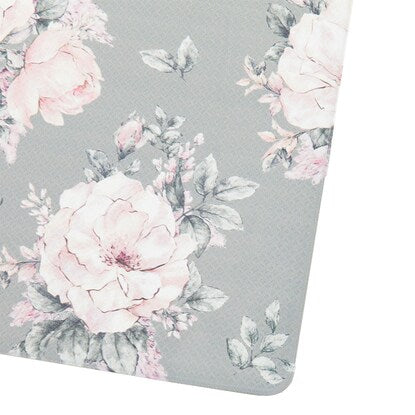 Wipeable toilet mat (Peony Gala JQ12)