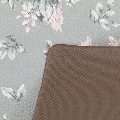 Wipeable toilet mat (Peony Gala JQ12)