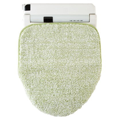 Lid cover for cleaning and heating toilet seat, long size (soft touch YGR LG02)