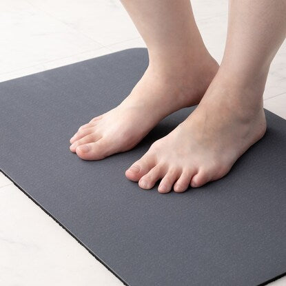 Soft diatomaceous earth mat (Soft Kaiteki 38x59 GY)