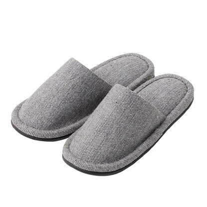 Herringbone slippers (HE2301 GY M)