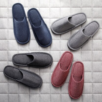 Herringbone slippers (HE2301 GY M)