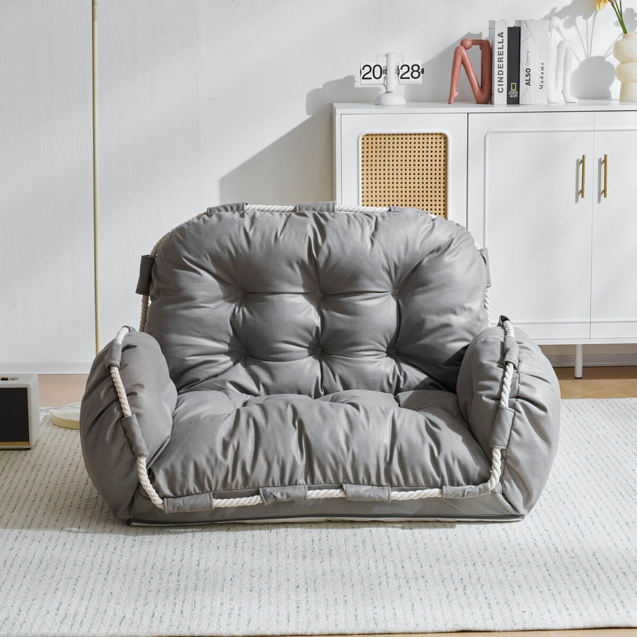 6-level adjustable reclining sofa with armrests