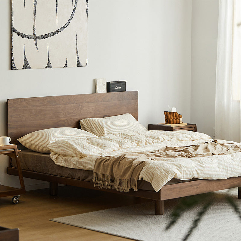 Walnut wood flatbed