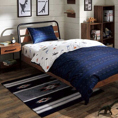 Futon/Bed Cover 3-Piece Set Single (Vintage)