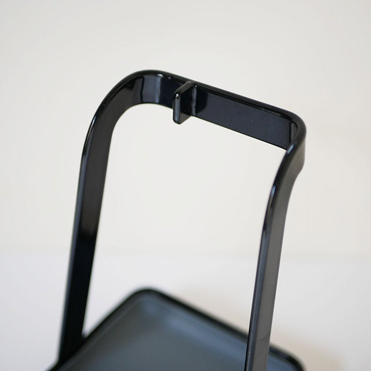 tower お玉&鍋ふたスタンド ブラック