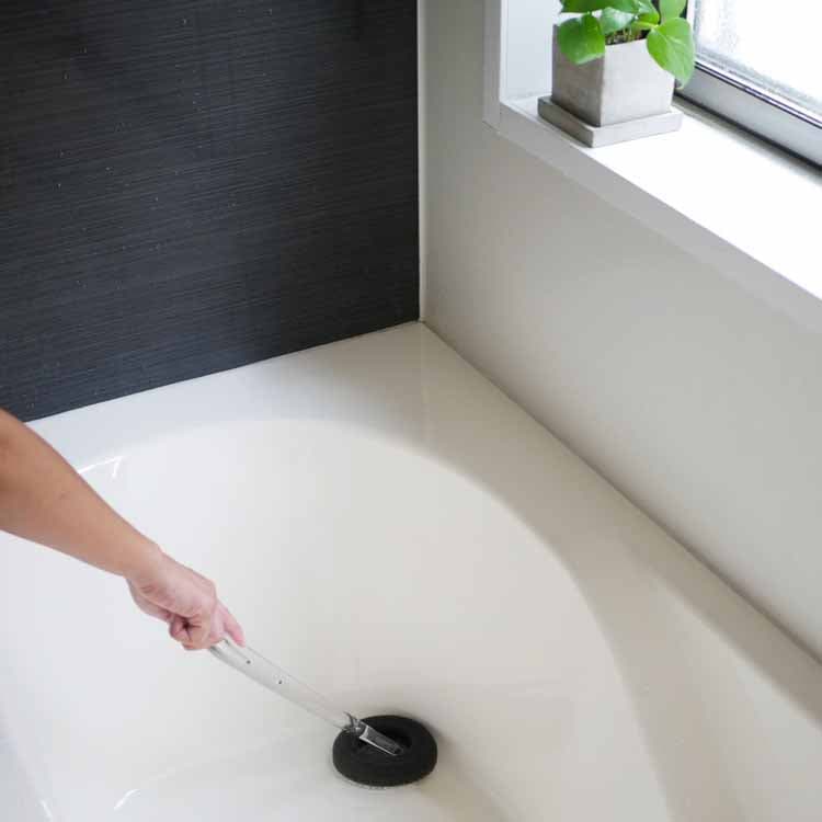 Bath sponge micro brush