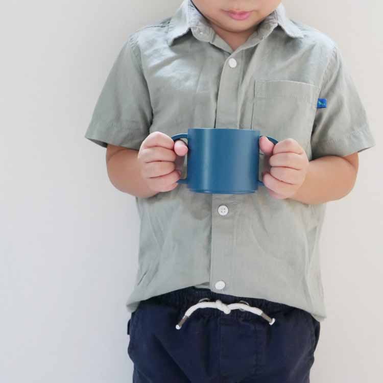 Kids Dish Mug Navy