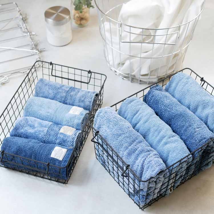 Stacking Basket L Black