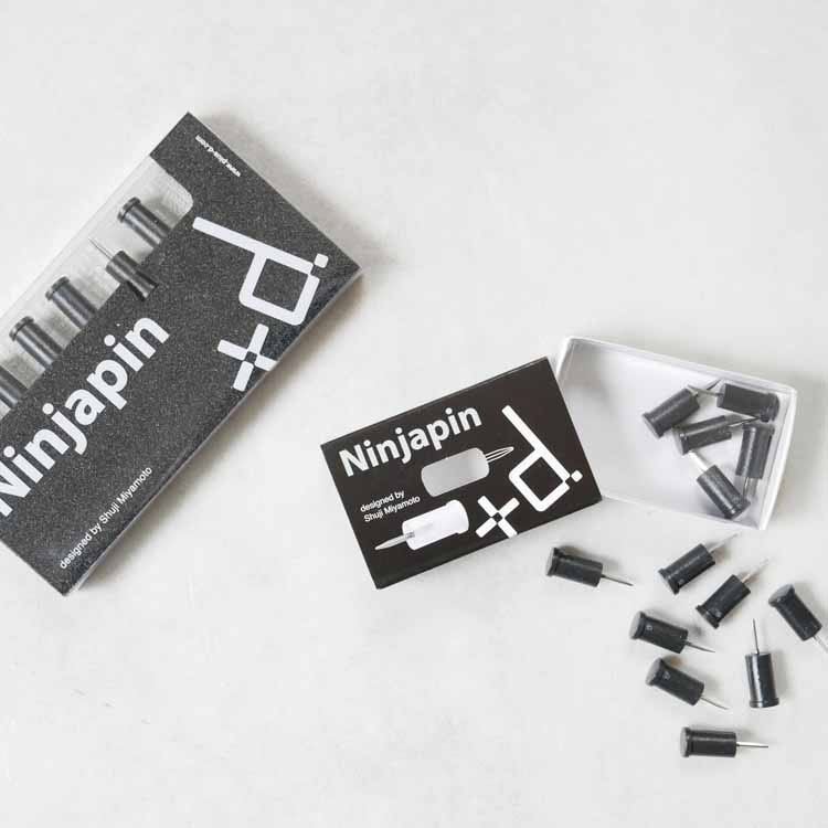 Ninja Pins 5-Piece Set, Black
