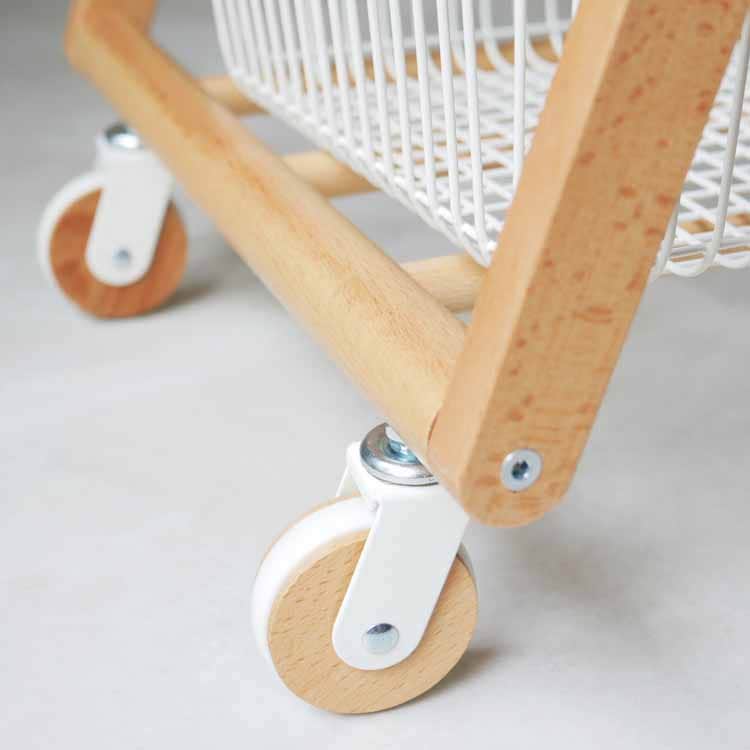 LIV CARRY BASKET WAGON L ホワイト