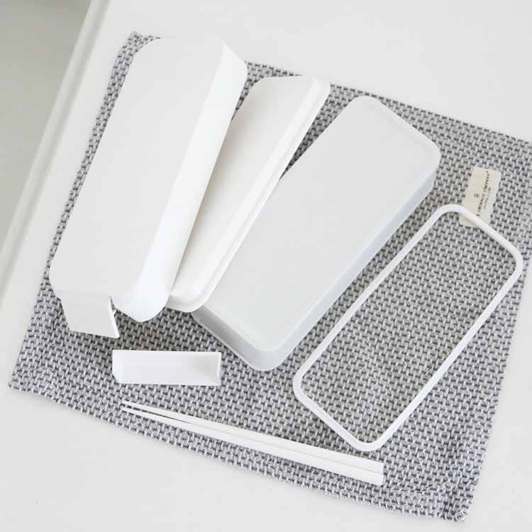 Tight Fit Lunch Box, Gray