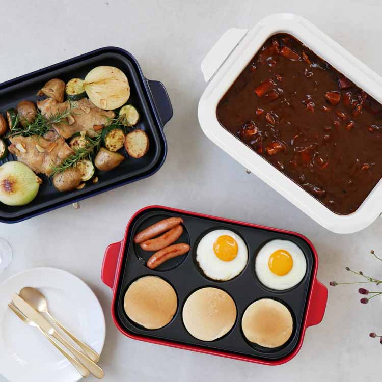 コンパクト ホットプレート用 マルチプレート