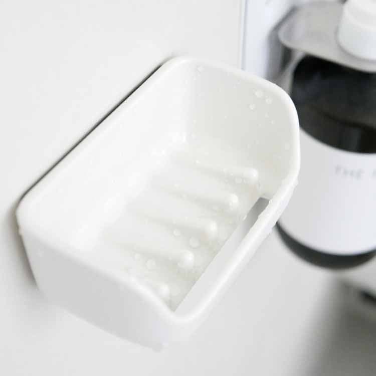 Magnetic soap dish, white