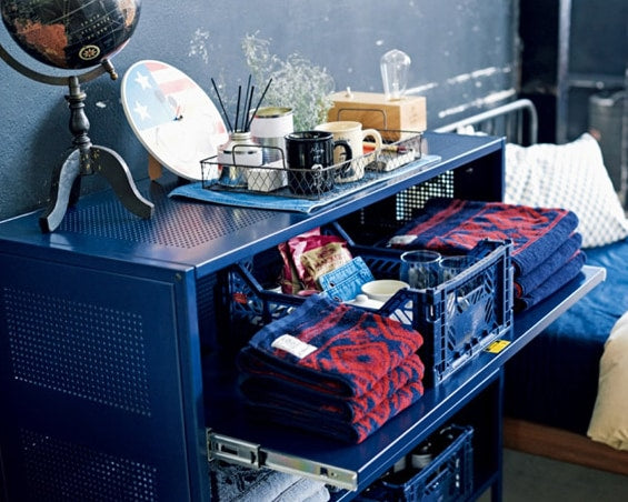 ALLEN Steel Shelf NAVY アレンスチールシェルフ ネイビー