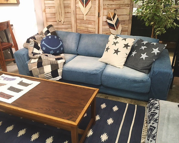 FRANKLIN SOFA 3P DENIM Franklin sofa 3P denim
