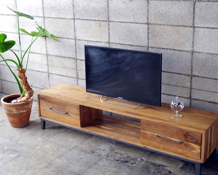 OLD TEAK TV BOARD L