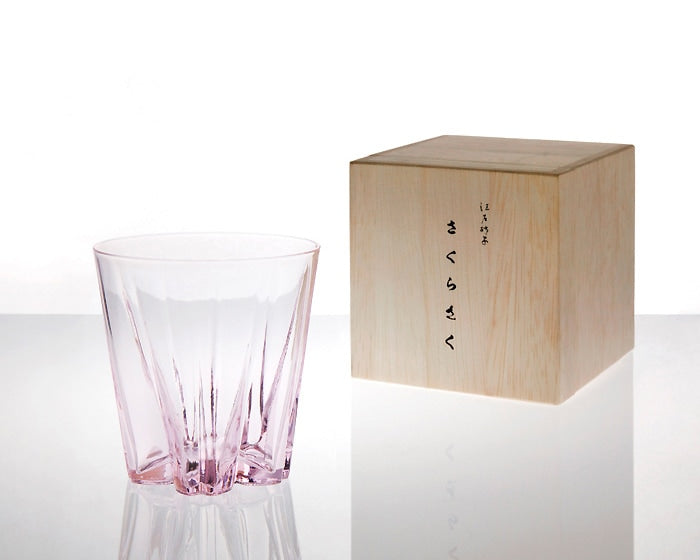 SAKURASAKU glass 桜色 Rock サクラサクグラス サクラ ロックグラス