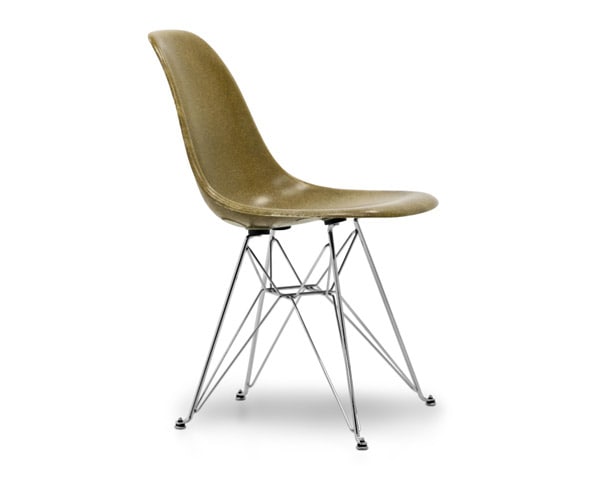 Fiberglass Side Shell Chair OLIVE オリーブ