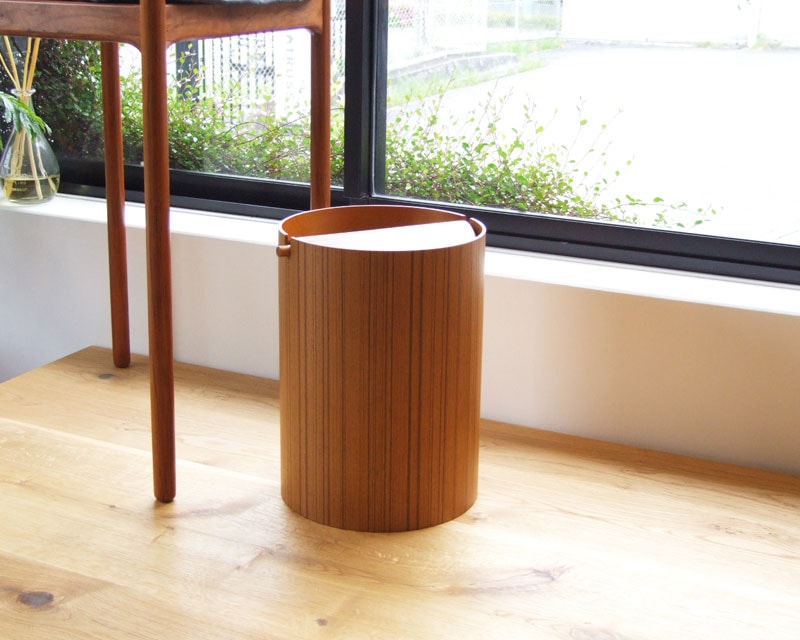Paper Basket 952A Teak grain