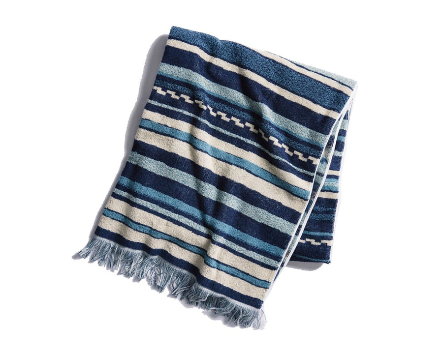 Cotton Pile Blanket Native Border Cotton pile blanket Native border