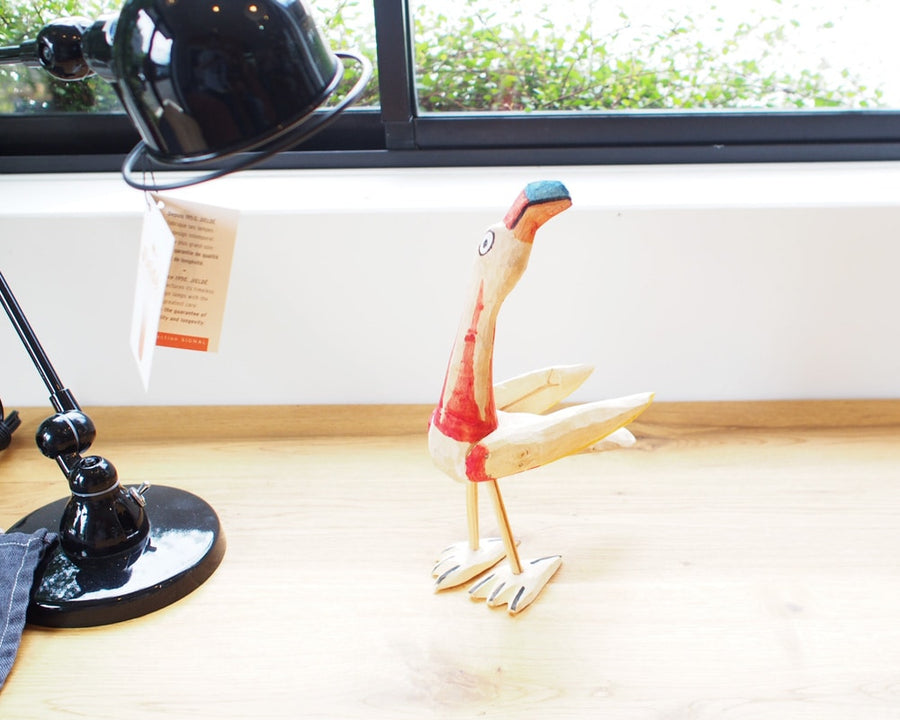 Wood Carving Bird Small ウッドカービング バードスモール
