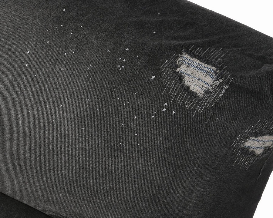 RODEZ SOFA 2P BLACK Damage DENIM ロデソファ 2シート ブラックダメージデニム