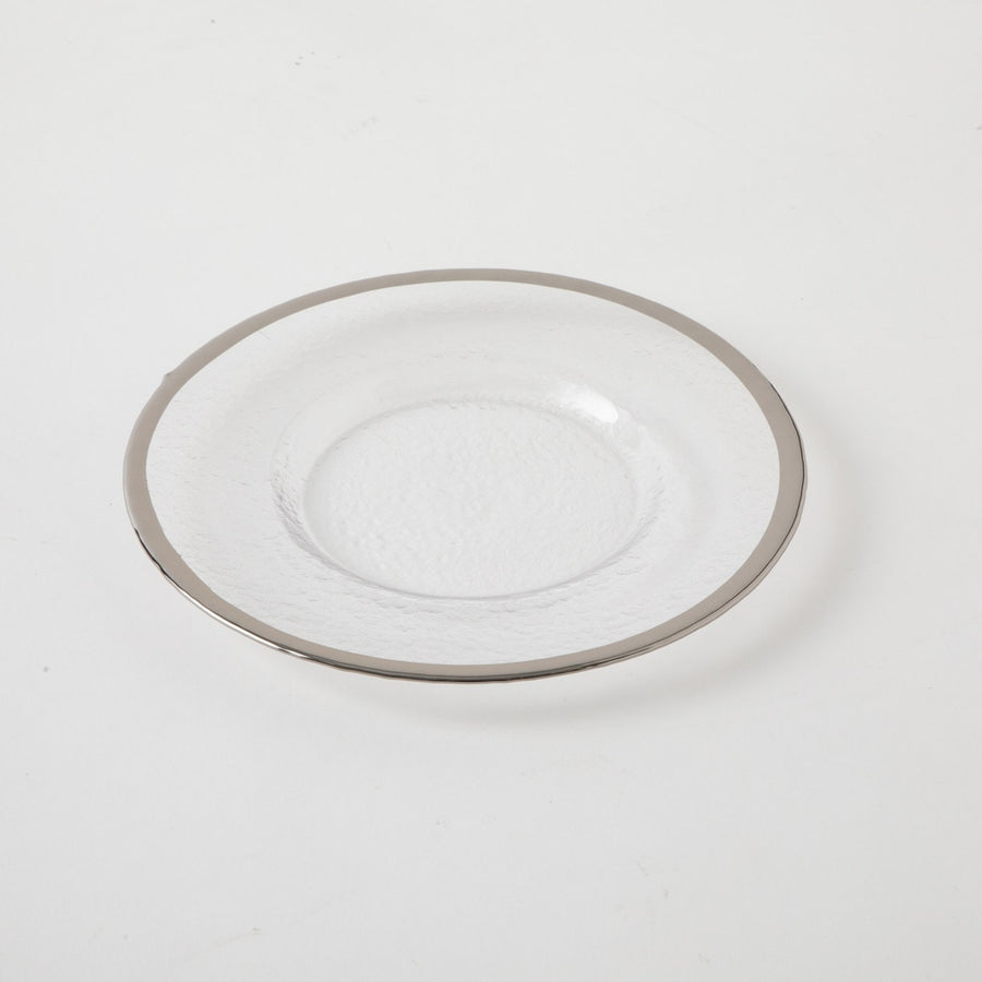 GLASS TABLEWARE OBO PLATE 22cm