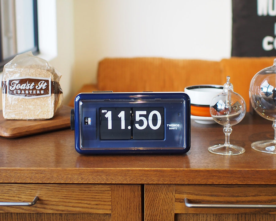 Flip Alarm Clock AL-30 Limited Navy AL-30 別注ネイビー