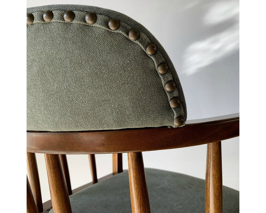 OAKS ARM CHAIR_KHAKI オークスアームチェア カーキ