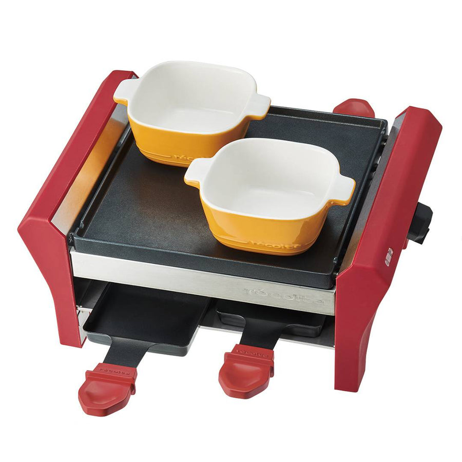 Raclette &amp; Fondue Maker Grand Melt Red