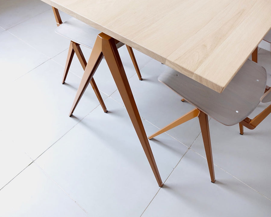TD.4 Table Oak R.Brown ガルファニタス L オーク ロームブラウン