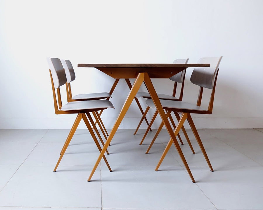 TD.4 Table Walnut R.Brown ガルファニタス L ウォールナット ロームブラウン