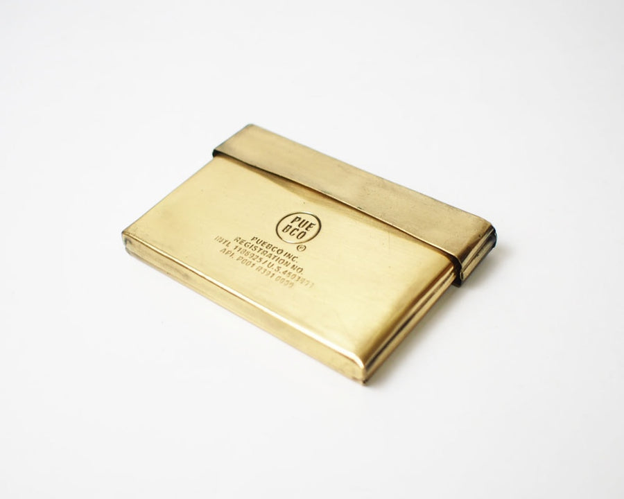 BRASS CARD CASE ブラスカードケース
